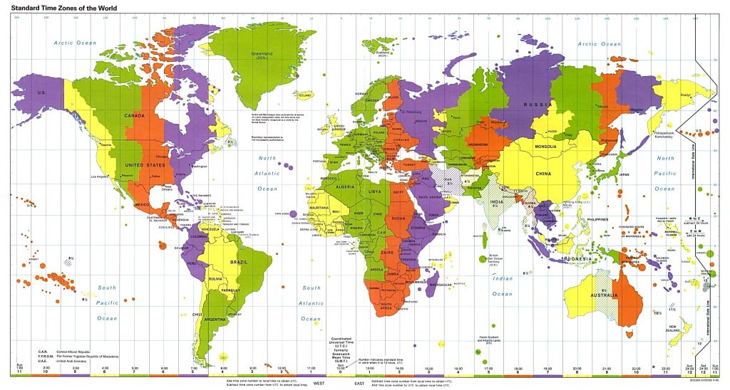 Múi giờ Qatar và Việt Nam
