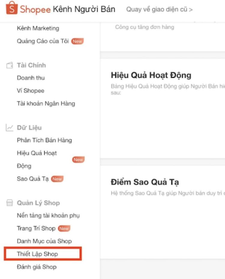 Cách tạo tài khoản bán hàng trên shopee